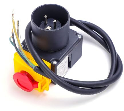Cpolebev Holzspalter Schalter Stecker 250V für Holzspalter HCK3T 23221153 250V Holzspalter Elektromagnetische Schalter Werkzeuge