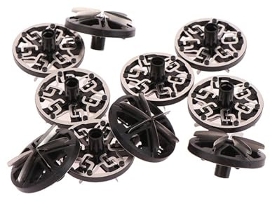 Mini-Elektrorasierer Mit 3/6 Klingen, Ersatzkopf, Trimmer, Sechs Blätter(Black 6 blades/10pcs)