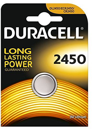 Duracell CR2450 3 V Lithium Batteries Pack of 4