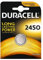 Duracell CR2450 3 V Lithium Batteries Pack of 4