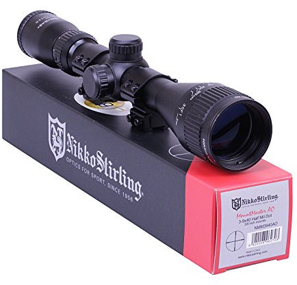 Nikko Stirling Mountmaster 3-9x40 PX ADJ Riflescope With Mounts NMM3940AO Airgun Rifle Scope Telescopic Sight