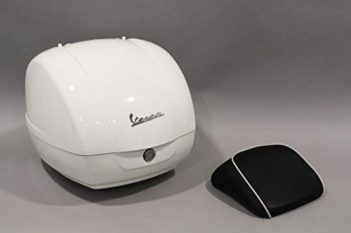 PIAGGIO Topcase original 36 Liter für Vespa GTS 125, 300 CCM ab Baujahr 2019 (weiß montebianco innocenza / 544)