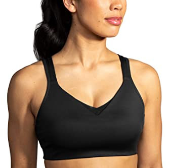 Brooks Drive Convertible Run Bra Black 38F