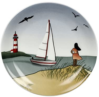 Goebel Miniteller Sammelteller Ocean Love Ø 10cm Porzellan