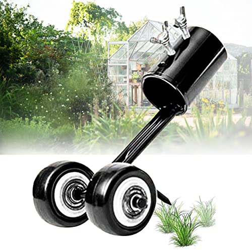 MKNZOME Estrattore per Giardino, Estirpatore Estrattore Erbacce, Garden Diserbatrice Manuale di Acciaio Inossidabile, Sarchiatrice Manuale Estrattore di Radici per Giardino, Prato, Cortile