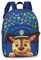 Paw Patrol Kinder Jungen Mädchen Rucksack Kinderrucksack mit tollem Chase 3D Motiv und Schlappohren (564) mit großen Hauptfach und Frontfach, 31 x 24 x 13 cm, blau/grün
