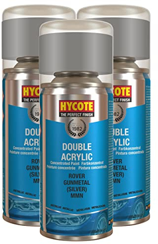 Hycote Rover Gunmetal (Metallic) 150ml (Pack of 3)
