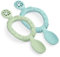 Vicloon Cuillères en Silicone Bébé,2pcs Cuillère D'apprentissage Bébé,Cuillère Bébé Ergonomique et Sans BPA Ustensile D'apprentissage Adapté Dentition Première Étape Recommandé