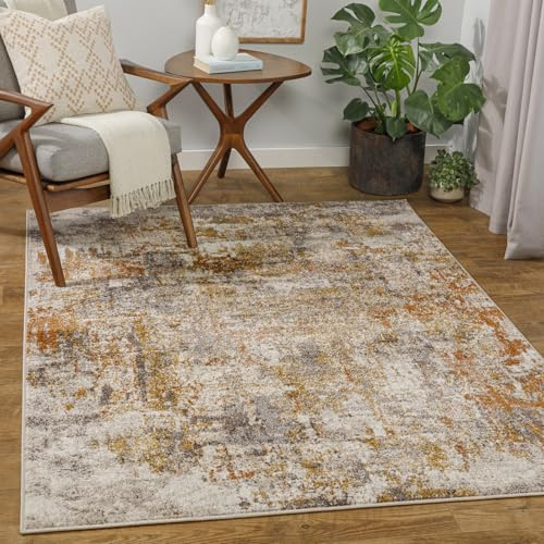 Livabliss Jeevika Tervel Teppich 200x275 cm – Orange