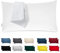 Flowen Fundas Almohada 40x60 de Microfibra Juego de 2 Fundas Cojin para Cama con Cremallera Invisible Tejido Suave y Lavable Antiácaros Transpirable Hipoalergénico Decorativas para Sofà y Silla