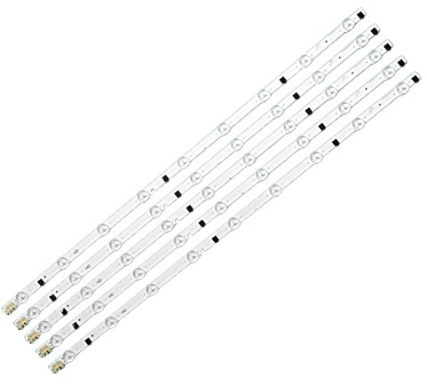 INPETS TV LED Light Bar UE32F6200AY UE32F6200AW UE32F6200AK UE32F6200AS Replacement 2013SVS32H 2013SVS32F LED TV Backlight Light Bar Fit For Samsung (Color : 50set)