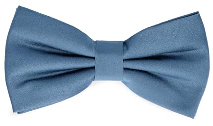 Ladeheid Elegante Herren Fliege - Hochwertig, Matt, Verstellbar, Perfekt für Hochzeit, Party, Büro. Ideal für Männer, Frauen, Teenager BMM (12cm x 6cm, Türkis)