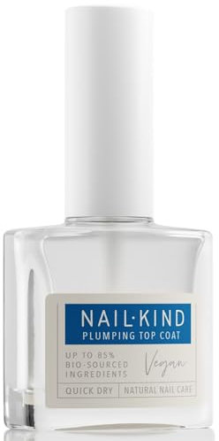 NAILKIND Plumping Top Coat - Mr Volume - Instant Gel-Look Shine - Voluminous Finish - Quick Dry - Long Lasting - Seals Nail Colour - Enhances Durability - 8ml
