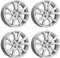 4x Dezent Felgen Alufelgen TV silver 7.0Jx17 ET51 5x112 kompatibel mit Mercedes Benz A Viano (W639) Vito Van (W639) VITO V