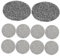 OFFSCH 10pcs Oil-absorbing Pad Small Reusable Sponge Oil Filters for Desktop Range Hood