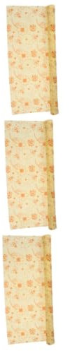 FRCOLOR 3rolls Beeswax Wrapping Organic Food Wraps Natural Food Preservation Reusable for Snack Shop