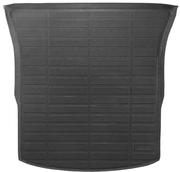 VEVOR Tapis de Coffre Compatible avec Tesla Model Y 2020-2024, Doublure de Coffre sur Mesure pour SUV, Revêtement de Protection de Coffre en TPE, Accessoires de Remplacement de Voiture, Noir