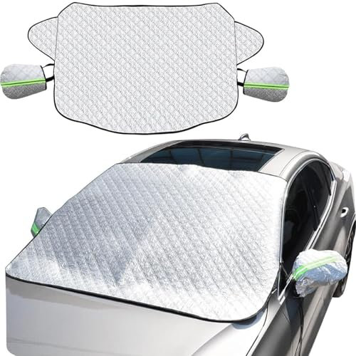 VNUNMALC Windschutzscheibe Abdeckung Auto für Toyota Corolla crsos 2021-2023, Sonnenschutz Frontscheiben Eisschutzfolien, Winter Scheibenabdeckung Gegen Schnee Frost Staub