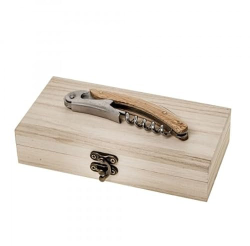 Generico Cavatappi in legno bomboniera per matrimonio, regalo, ricorrenze, SD