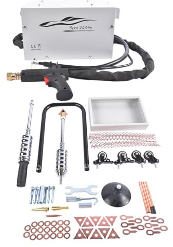 Mazonda Dent Puller Spot Welder Welding Machine 4.5KVA Car Body Repair Kit 220V 6 Modes