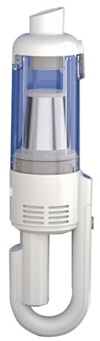 Zkydhbd Aspirateur à main de voiture 6000 Pa d'aspiration sans fil 50 W avec filtre HEPA lavable, lumière LED pour maison, voiture, poils d'animaux domestiques, aspirateur à main haute aspiration