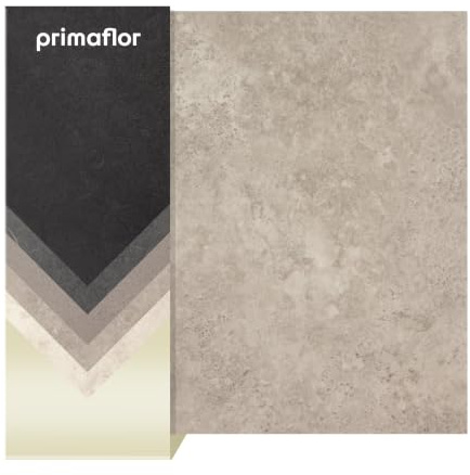 Primaflor PVC Boden Blacktex | Casali 619M | 200x300cm | 2,00 m Breite | Betonoptik für Wohn-, Büro- und Feuchträume; 2,8 mm stark, R10, Nutzungsklasse 41 und für Fußbodenheizung geeignet
