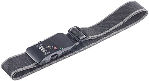 PEARL TSA Kofferband: Koffergurt, TSA- und Zahlen-Schloss, 100-170 cm Gurtlänge (Koffergurt mit Zahlenschloss, Kofferband mit Zahlenschloss, Tablet Tasche)