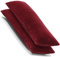 CelinaTex 2er Set Kissenbezug 40x145 cm Doppelpack Coral Fleece Kissenhülle, Seitenschläferkissen Bezug Stillkissenhülle Comfortable Bordeaux 5001366