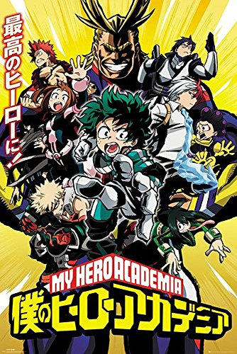 Close Up My Hero Academia Poster Group (61cm x 91,5cm) + Ü-Poster