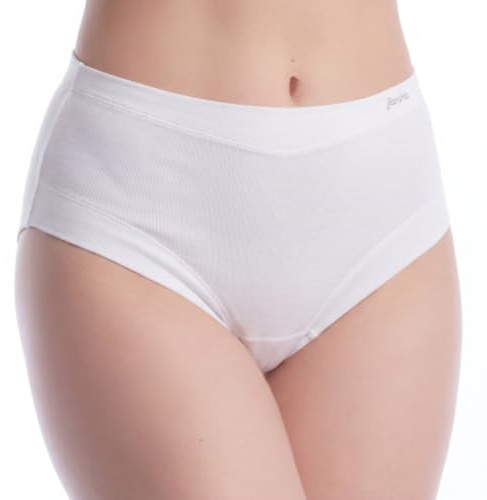 Janira Women's Invisible Cotton Band Slip Panties Made of Elastic Fabric 1031863