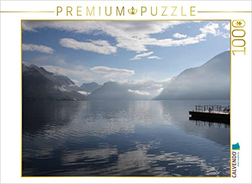 CALVENDO Puzzle Morgen am Storfjorden/Ejdsdal | 1000 Teile Lege-Größe 64 x 48 cm Foto-Puzzle für glückliche Stunden