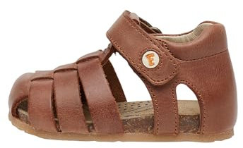 Falcotto ALBY-Sandali semi chiusi in pelle, Marrone 22