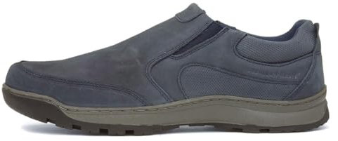 Hush Puppies Men's Jasper Moccasins, Blue Navy Nubuck Navy, 9 UK