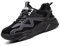 Annvia Sicherheitsschuhe Damen S1 Leicht Arbeitsschuhe Herren Stahlkappenschuhe Atmungsaktiv rutschfeste Schutzschuhe Sneaker mit Stahlkappen Schwarz größe 35