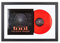 SOOBSOO Schallplatten Rahmen - Schwarz-Weiß-4 - LP-Cover und Vinyl Bilderrahmen mit Doppel-Passepartout für 1er-, 2er und 3er LPs