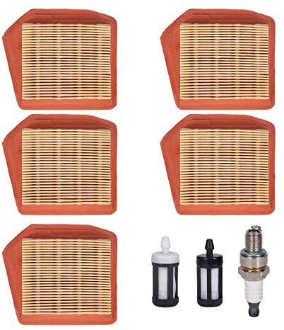 Mikatesi Kit filtro aria FS240 FS260 per decespugliatore STIHL FS240 FS240R FS240CE FS260 FS260CE FS360CE FS460CEM FR460TCEM ricambio 4147 141 0300