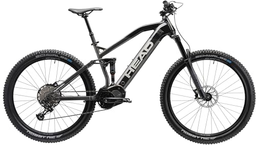Head Unisex – Erwachsene Durango 2.0 Full Suspension E-Mountainbike E-Fully, grau metallic/schwarz, 47