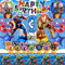 SWOKKTS Marvl Geburtstagsdeko 3 Jahre, Avegers Geburtstag Deko Jungen 3 Jahre, Superheld Geburtstag Kinder Luftballons mit Kuchen Deko, Marvl Deko Ballon Kindergeburtstag (Avegers Party Deko 3 Jahre)