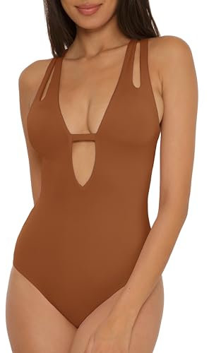 Becca Damen Standard Color Prism One Piece, Bronze, S