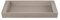 blomus Bambus Tablett KANKYO | Farbe Mourning Dove | 46L x 30B x 5H cm | Recyceltes Holztablett in Grau | Rechteckige stilvolle Servierplatte