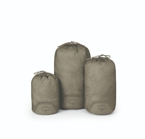 Osprey Daylite Mesh Packing Sack Set, Tan Concrete