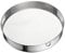 sourcing map 304 Stainless Steel Flour Sifter, 12Inch 60 Mesh Round Sifter Flour Sieve Mini Fine Mesh for Baking Cake Bread, Silver