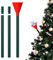 Weihnachtsbaum Trichter, 0,99m Lang Weihnachtspflanzen-Bewässerungsgerät mit 3 Schläuchen und 2 Verbindungsschläuchen Baumbewässerungssystem für Drinnen Draußen