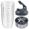 Pièces de Rechange pour NutriBullet, Cup Gobelet et Lame de Remplacement pour Nutribullet Pro 900 et 600 Watt, Lame Extracteur, Gobelet et Couvercles Rabattabl Compatibles avec Nutribullet 32oz