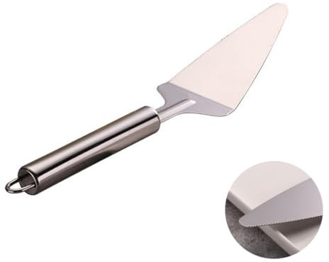 Cabilock Grattoir En Acier Inoxydable Outil De Cuisson Pelle à Gâteau Pelle à Fromage Silver