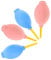 Generic Efficient Lash Dryer Kit: 4pc Handheld Air Blower for Quick Eyelash Drying Glue Remover Camera Lens Cleaning Dust Blue/pink