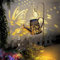 GuKKK Solar Luces para Jardín con Cadena de Luces Regadera Solar Luces Decorativas, IP65 Impermeables Exterior Jardin con Soporte,lampara exterior para Camino/Pasarela/Terraza (Mariposa)