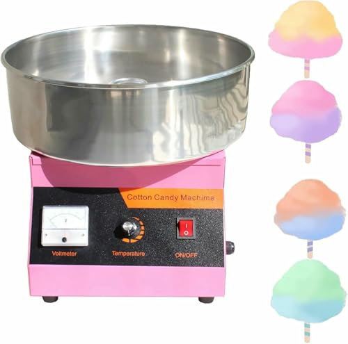HOTAPEPU Machine à Barbe à Papa. Machines à Barbe à Papa pour fabriquer du Sucre ou des Bonbons. Machine à Barbe à Papa pour Les fêtes nniversaire~/
