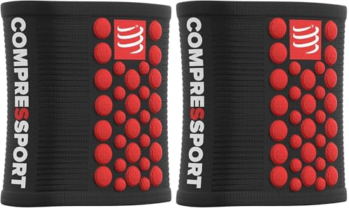 Compressport Sweatbands 3D.Dots Serre-Poignet Sport Adulte Unisexe