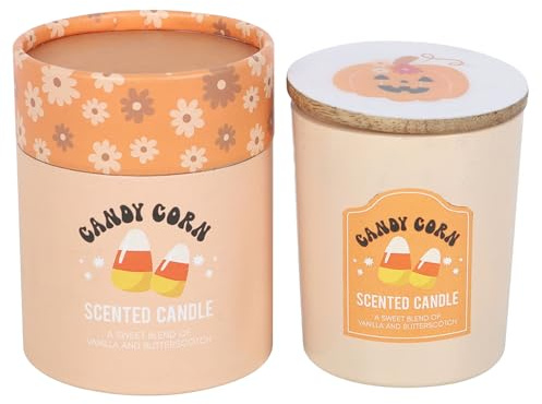 Candy Corn Vanilla and Butterscotch Candle